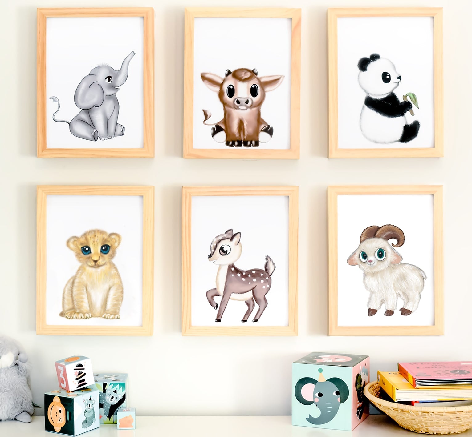 Baby Animals Wall Art